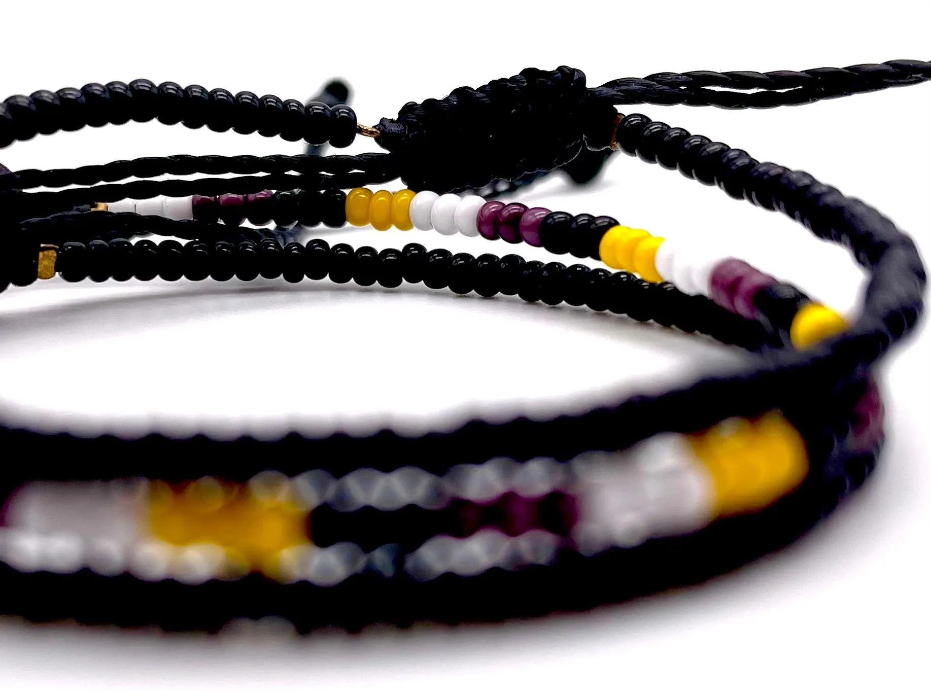 3-PACK Non-Binary Pride Adjustable Bracelet