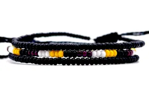 3-PACK Non-Binary Pride Adjustable Bracelet