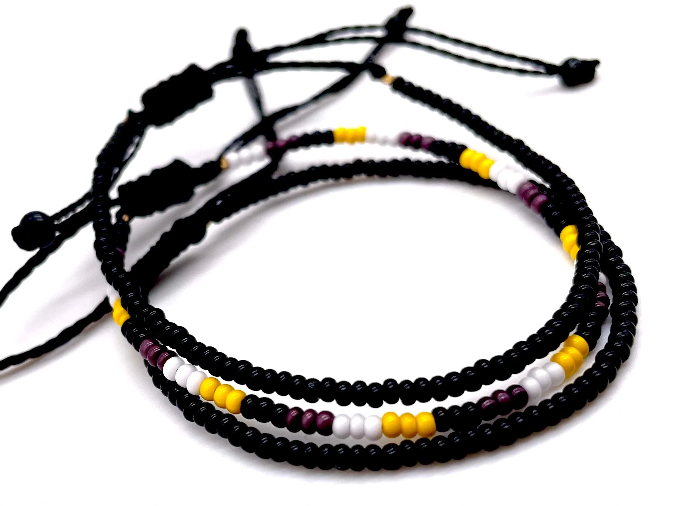 3-PACK Non-Binary Pride Adjustable Bracelet