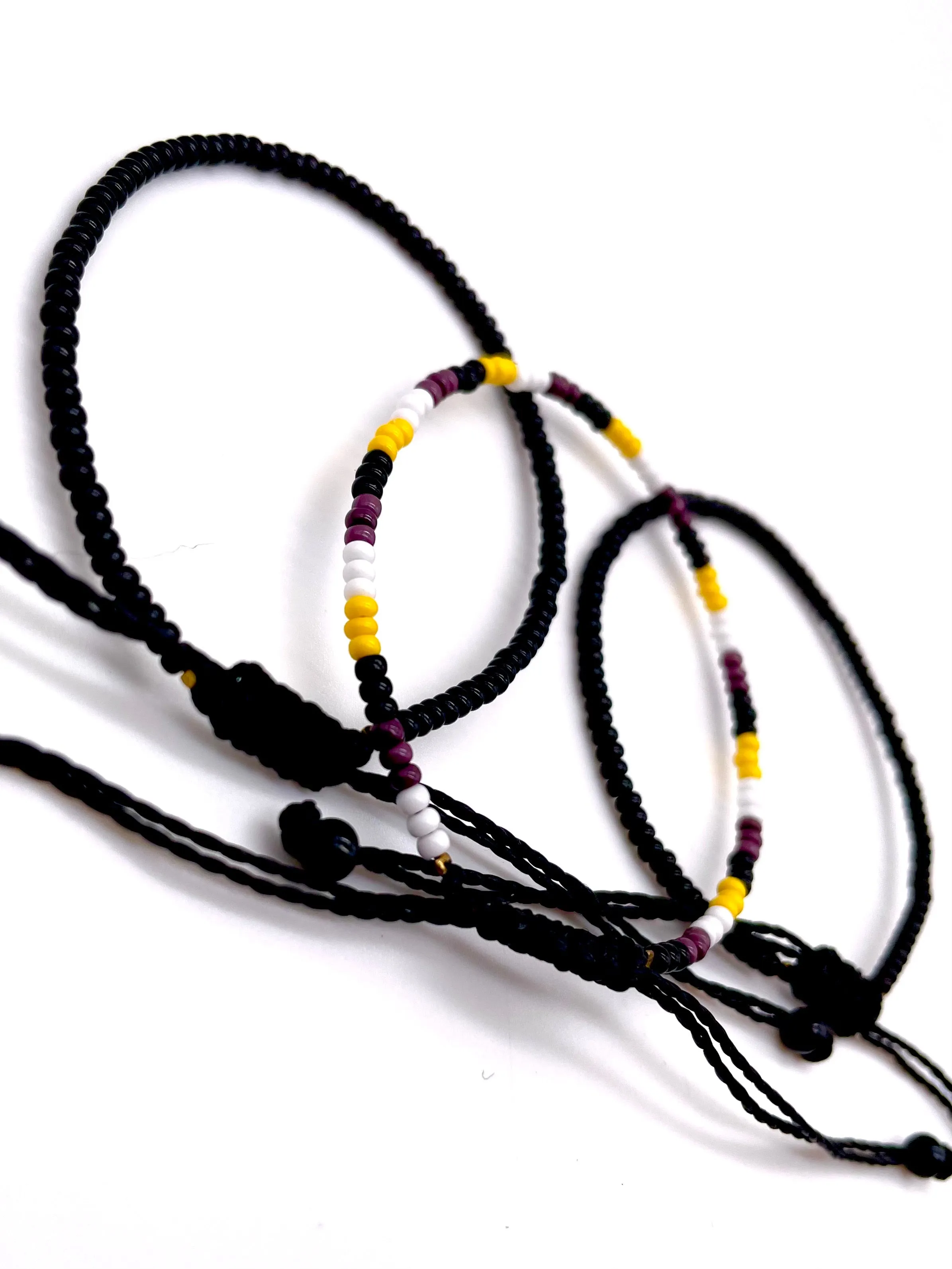 3-PACK Non-Binary Pride Adjustable Bracelet