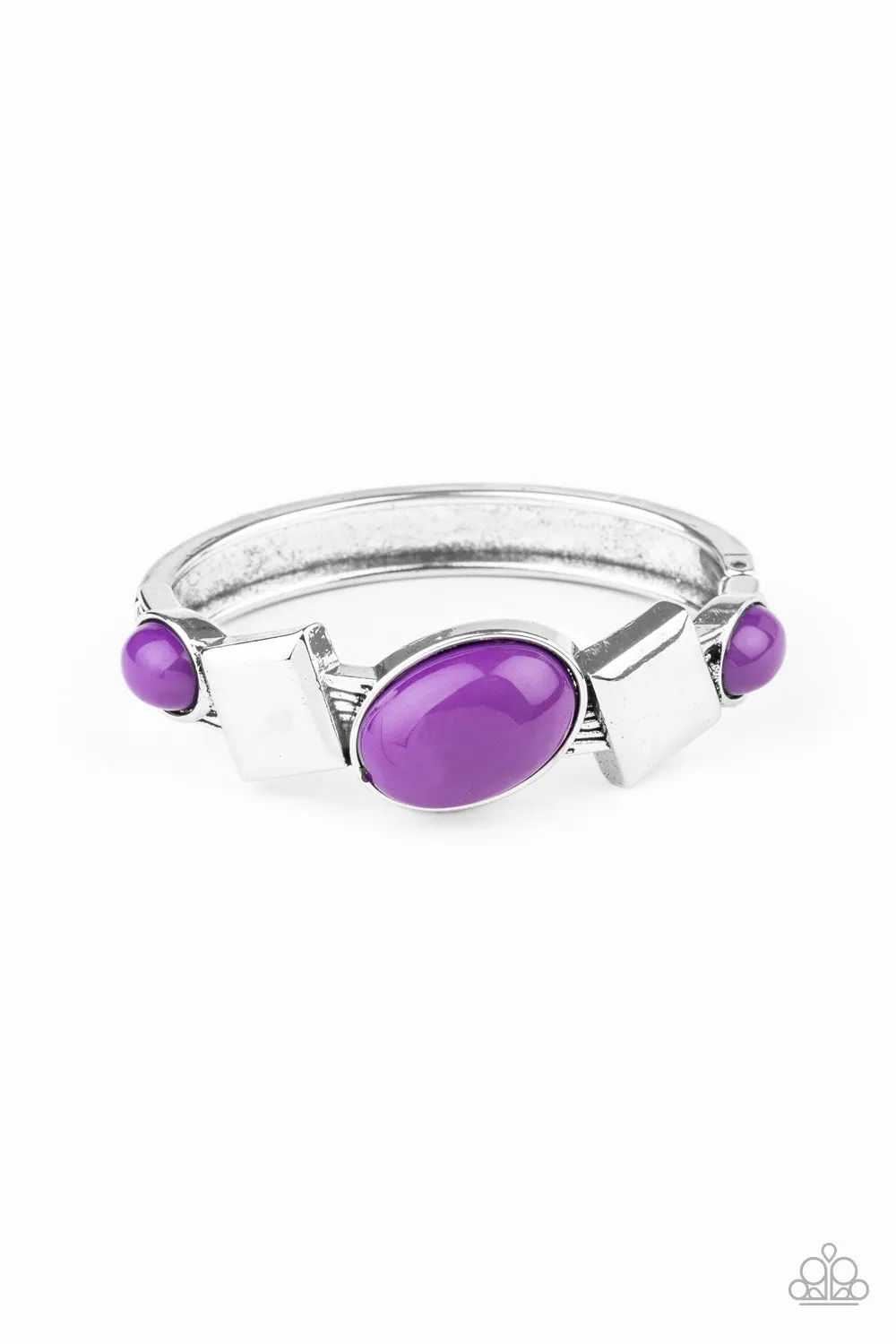 Abstract Appeal - Purple - Bracelet
