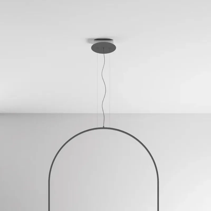 Acoustic U Hoop Pendant Light