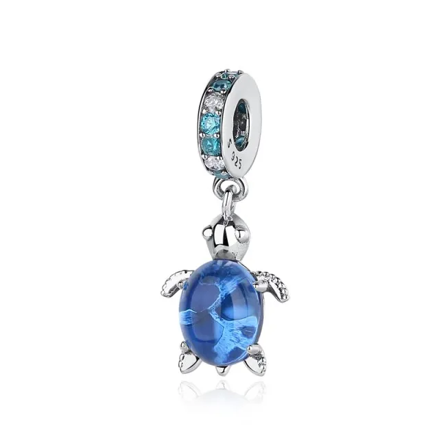 Bead Love Dog Paw Pendant Charms