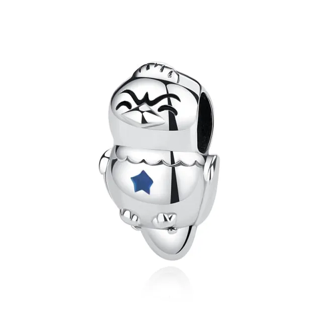 Bead Love Dog Paw Pendant Charms