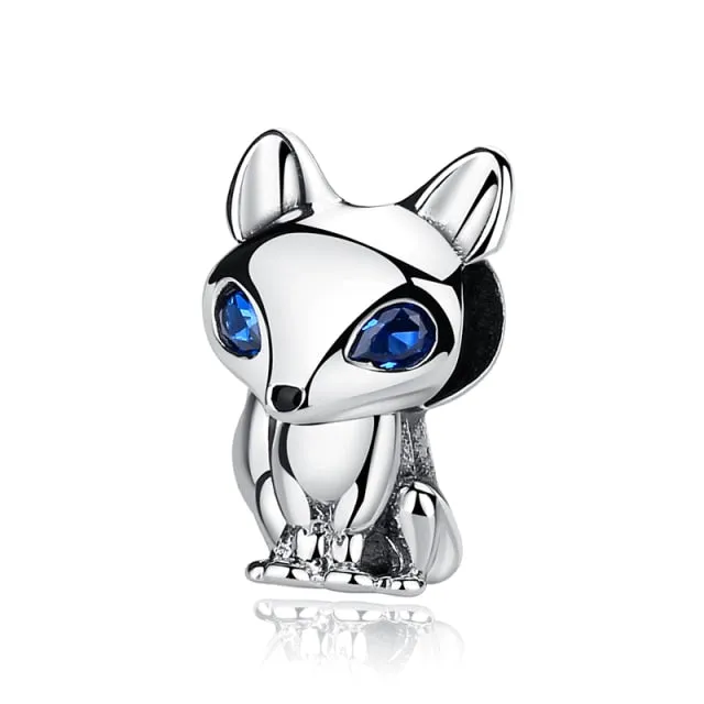 Bead Love Dog Paw Pendant Charms