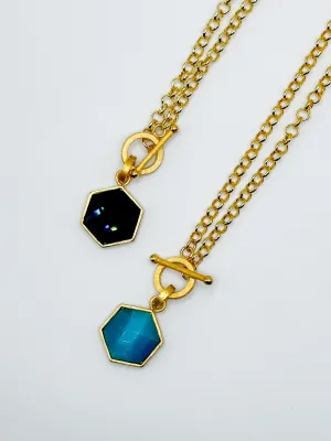 Betty Carre Emmanuelle Toggle Chain Necklace