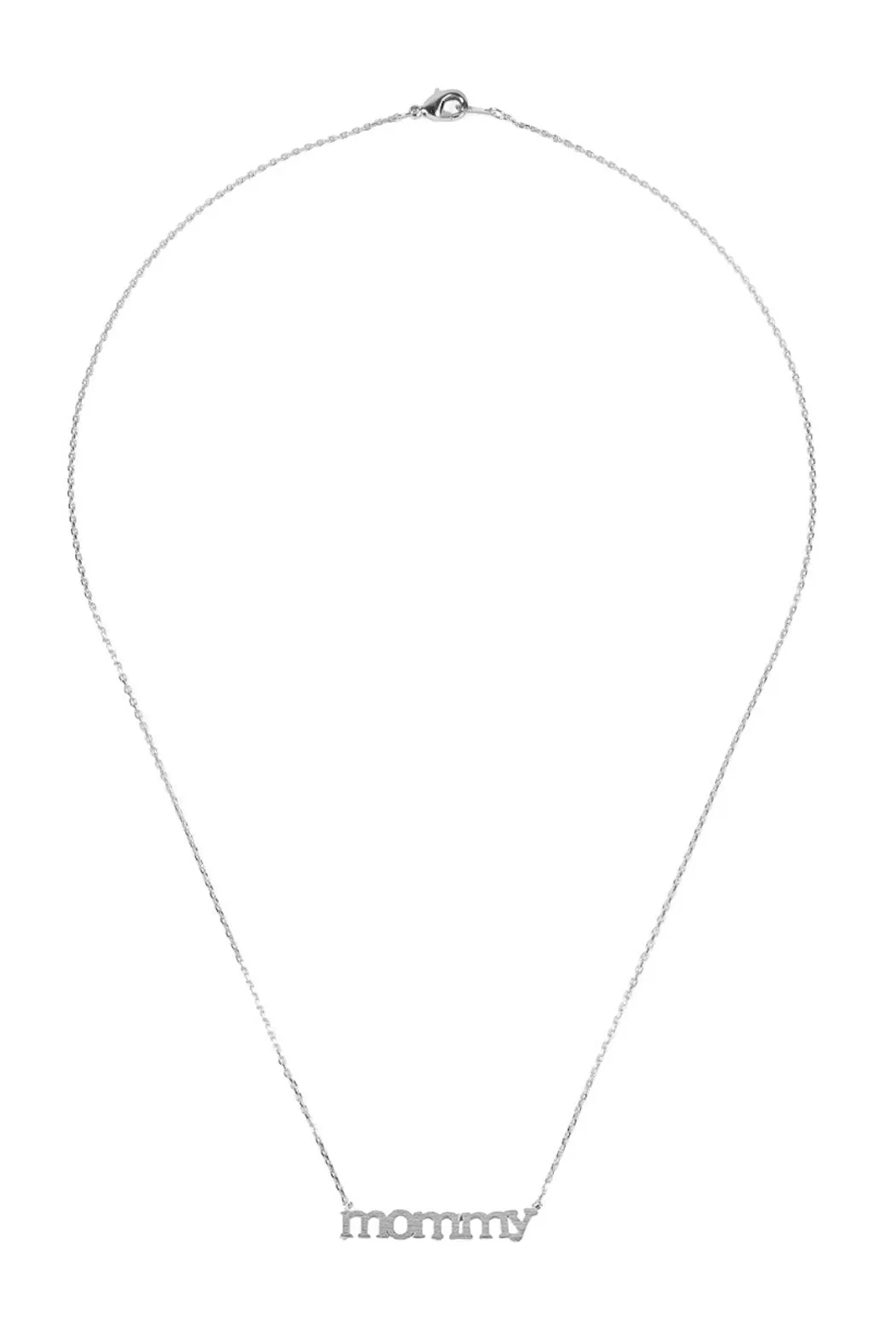 Cast "Mommy" Pave Necklace