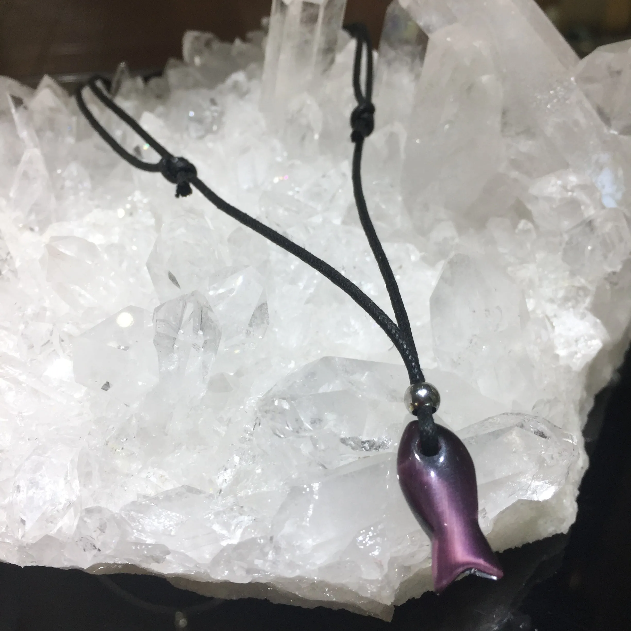 Cats Eye Fish Necklaces
