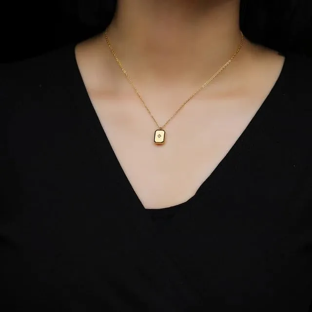 Celestial Gold Star Pendant