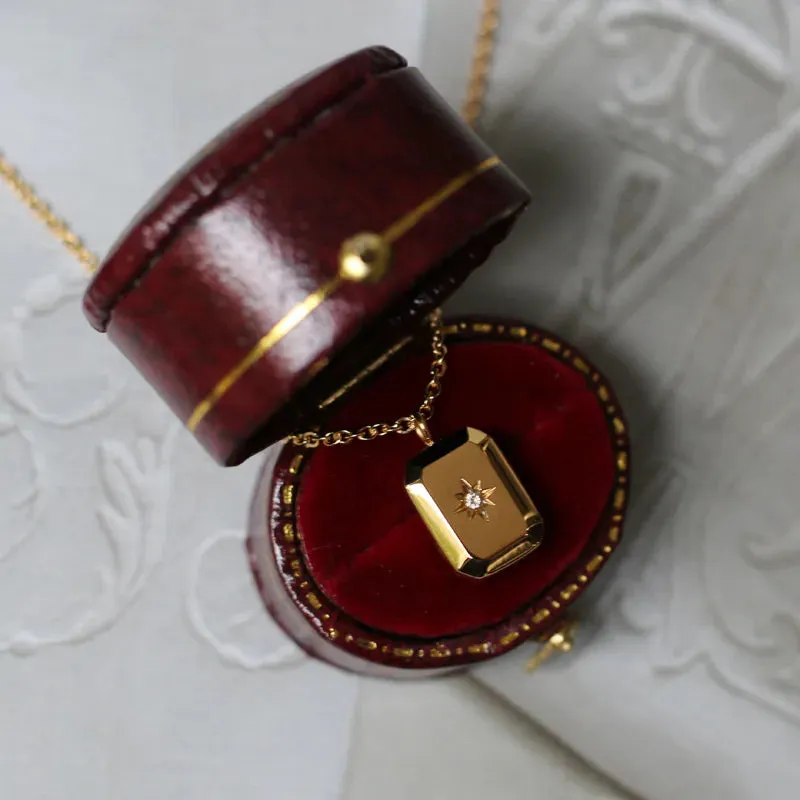 Celestial Gold Star Pendant