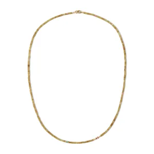 Cherish Necklace/Bracelet | Green Afghan Jade | Yellow Gold