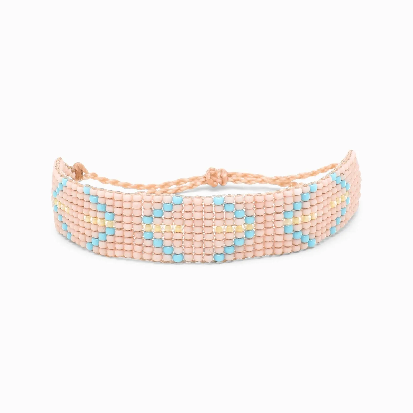 Chevron Beaded Bracelet