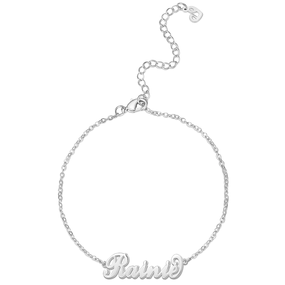 Children's Name Bracelet Rose Gold Plated - Length Adjustable