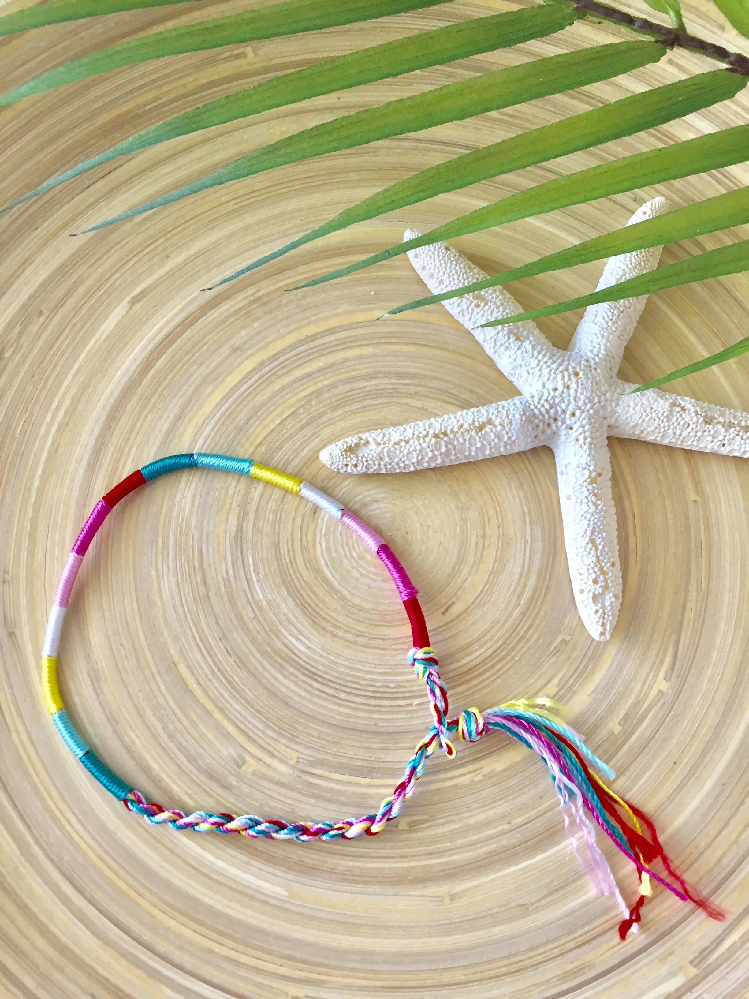 Color Block Friendship Anklet/Bracelet