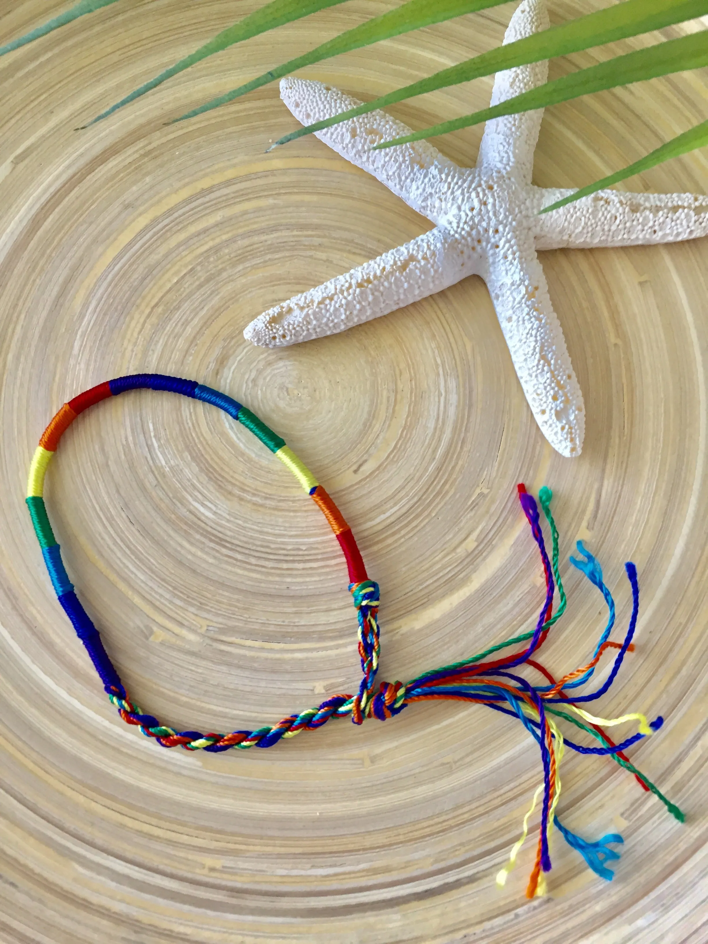 Color Block Friendship Anklet/Bracelet