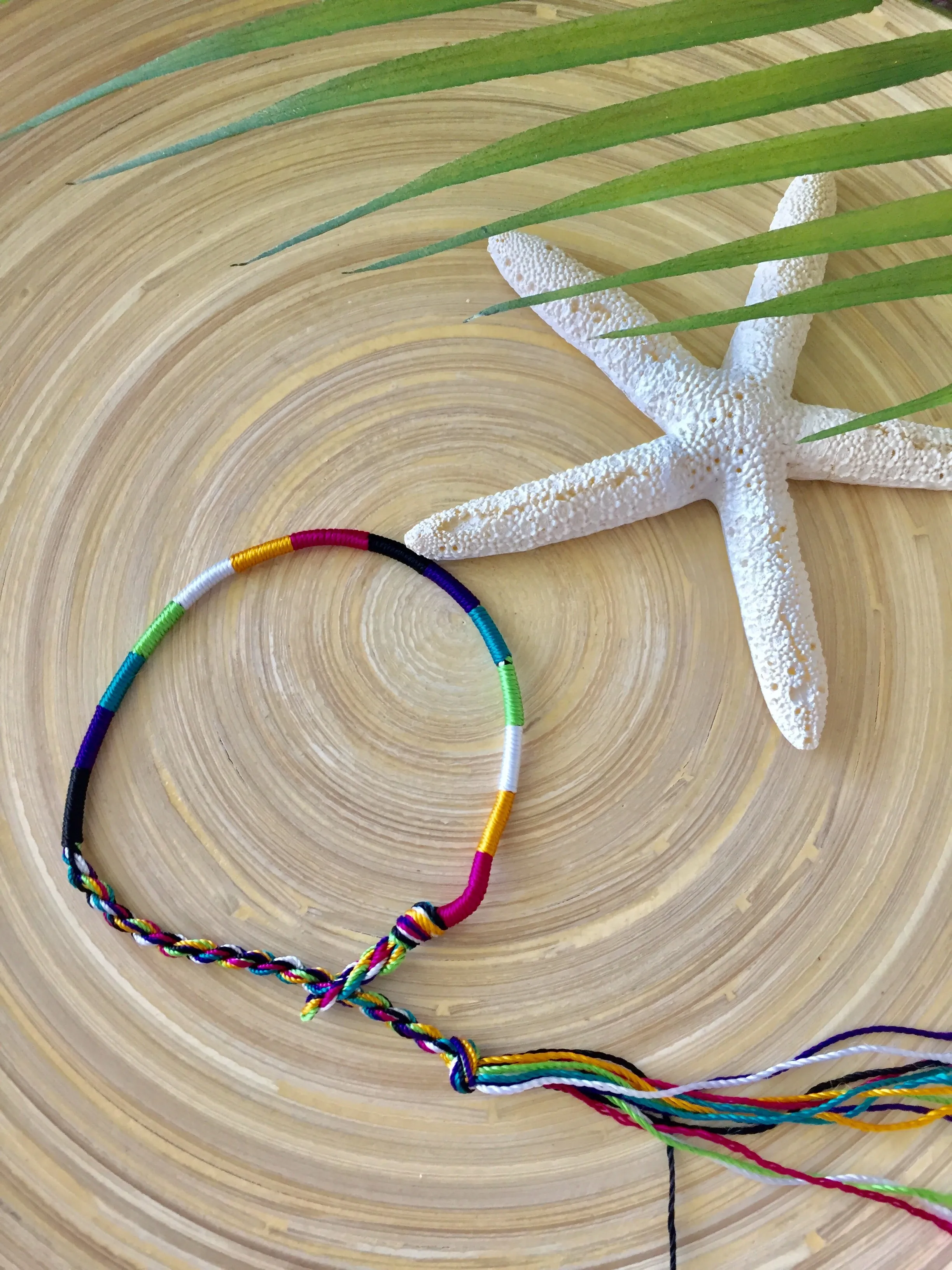 Color Block Friendship Anklet/Bracelet