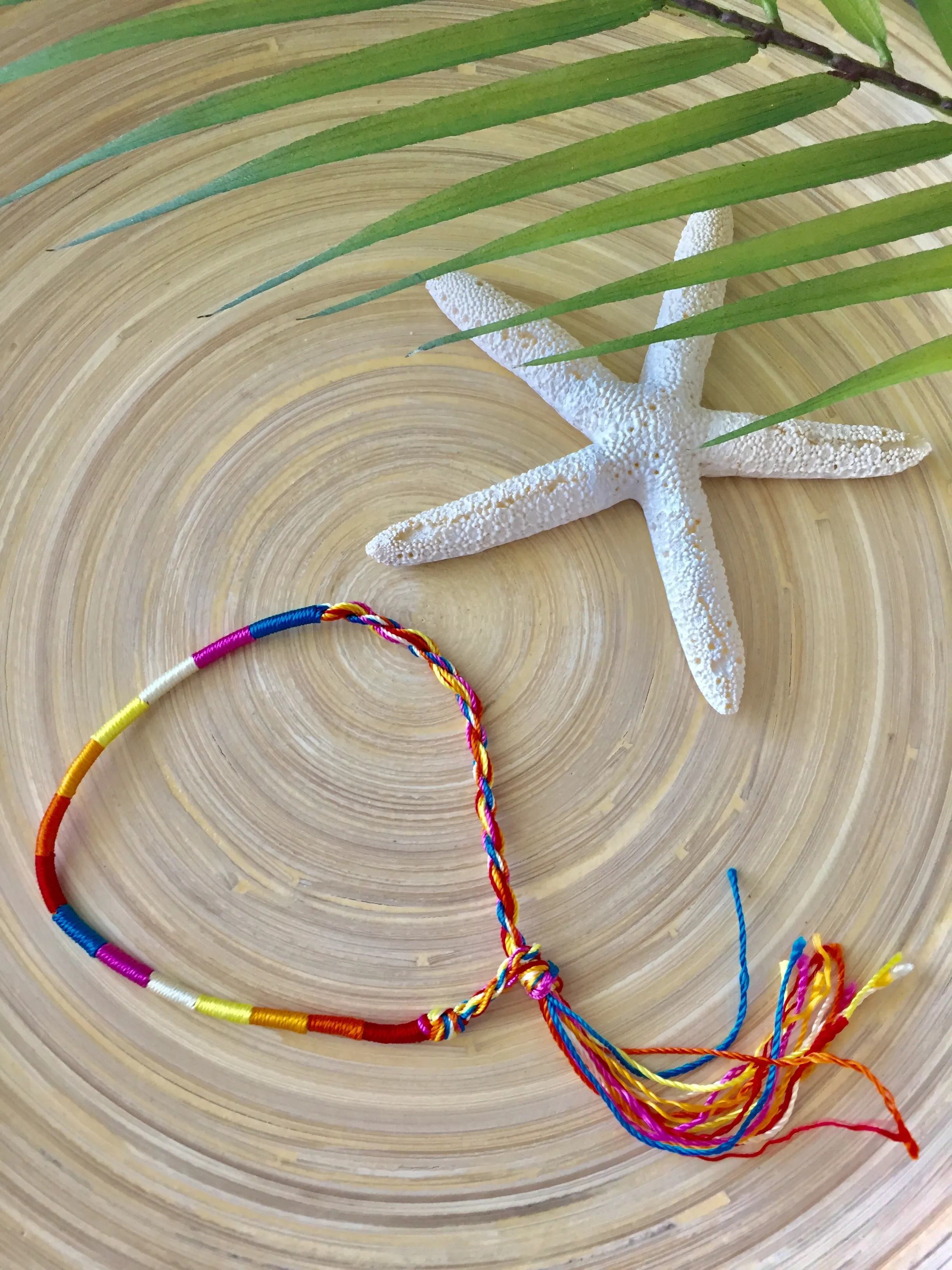 Color Block Friendship Anklet/Bracelet