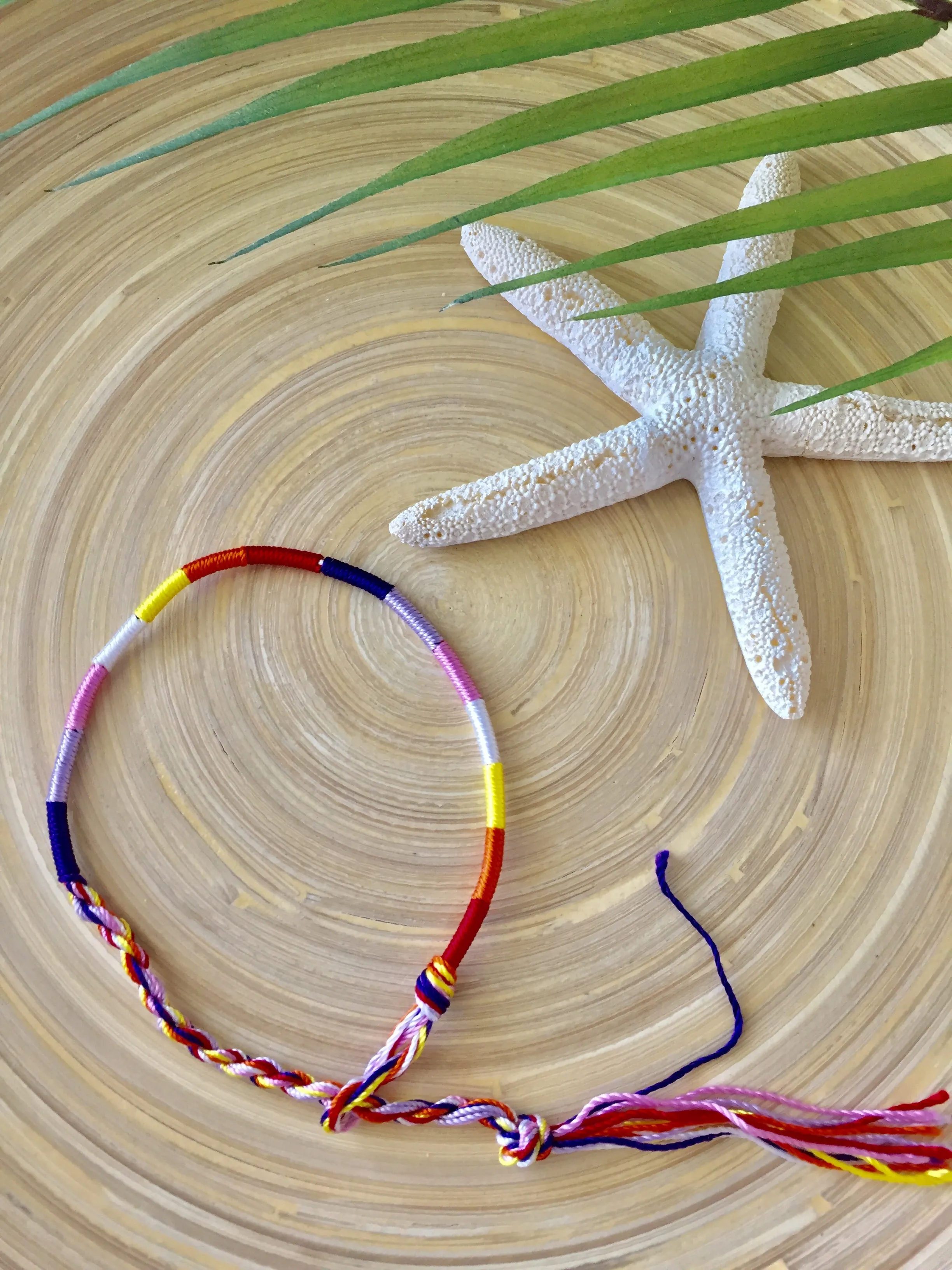Color Block Friendship Anklet/Bracelet