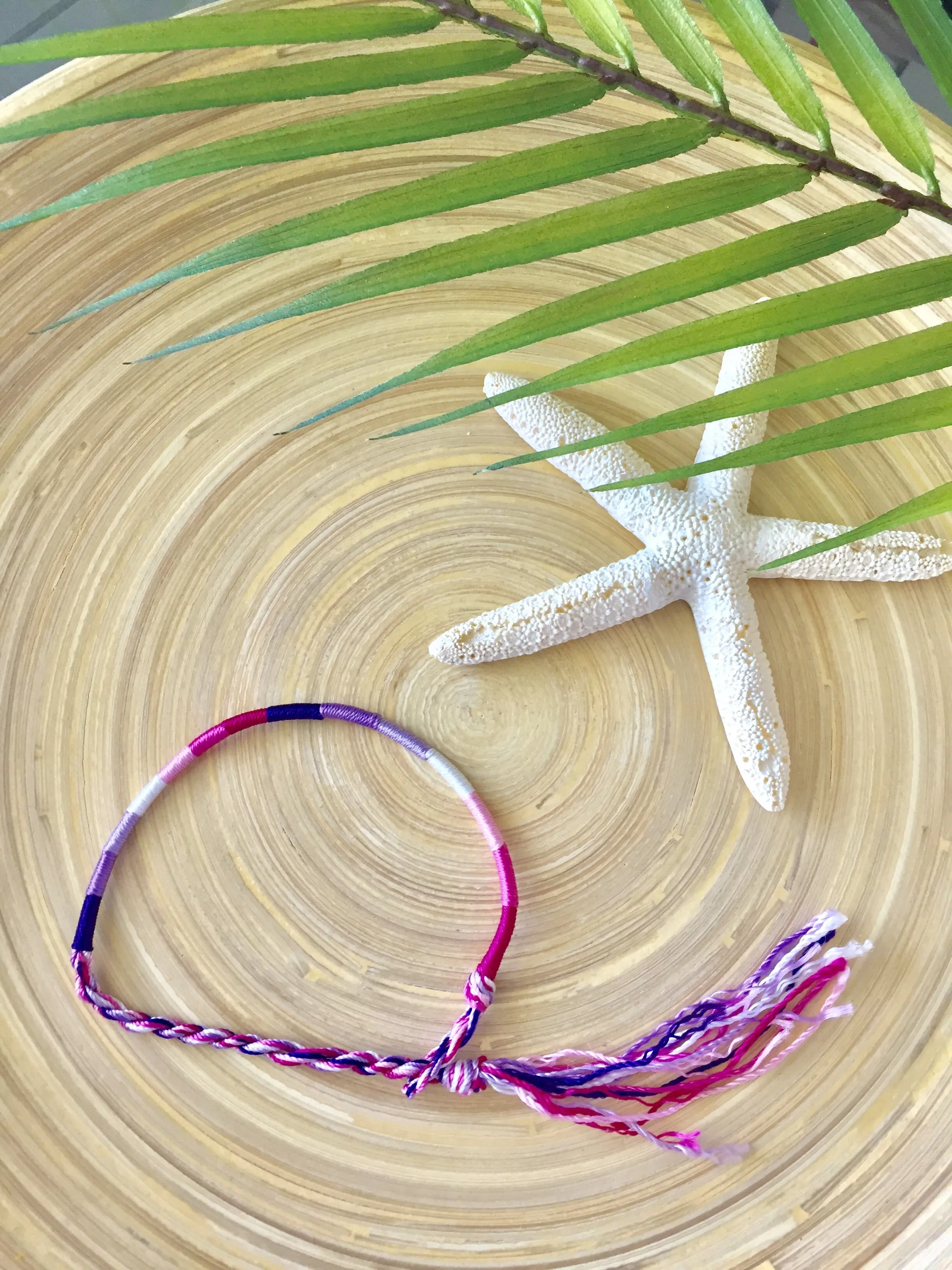 Color Block Friendship Anklet/Bracelet