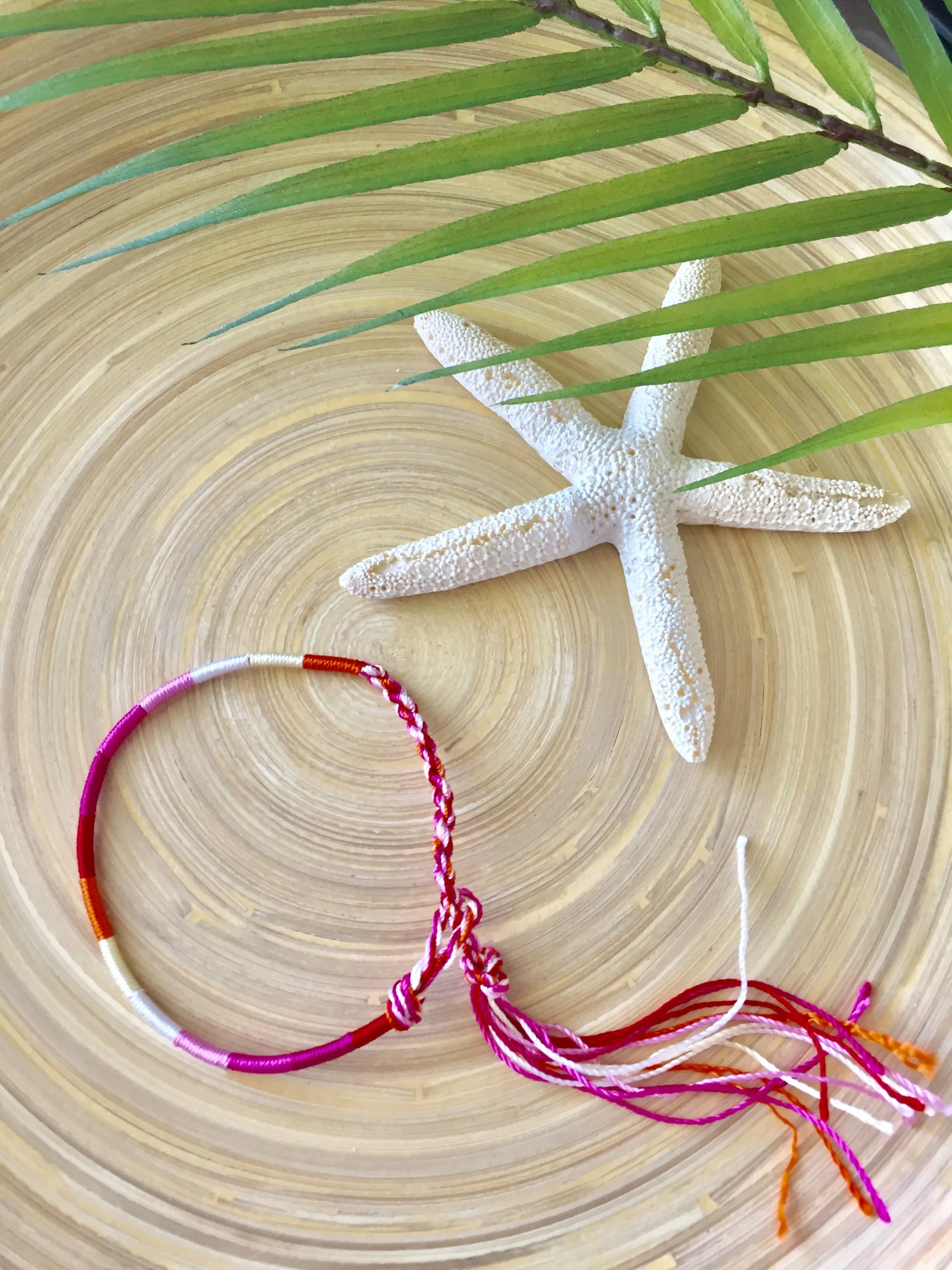 Color Block Friendship Anklet/Bracelet
