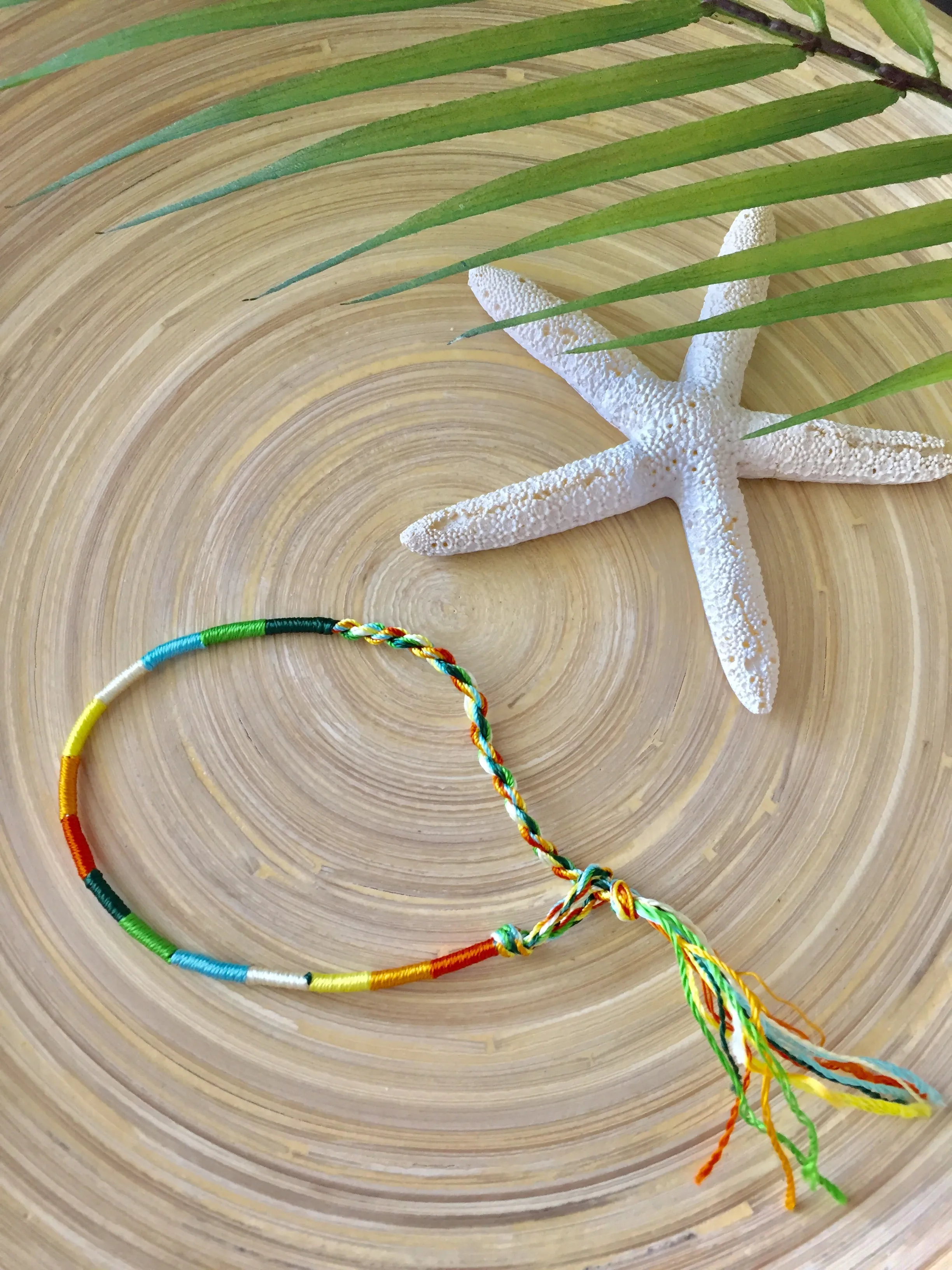 Color Block Friendship Anklet/Bracelet