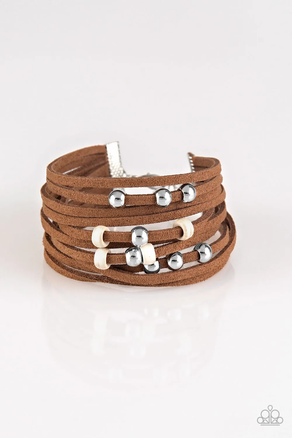 Colorfully Coachella - White - Bracelet