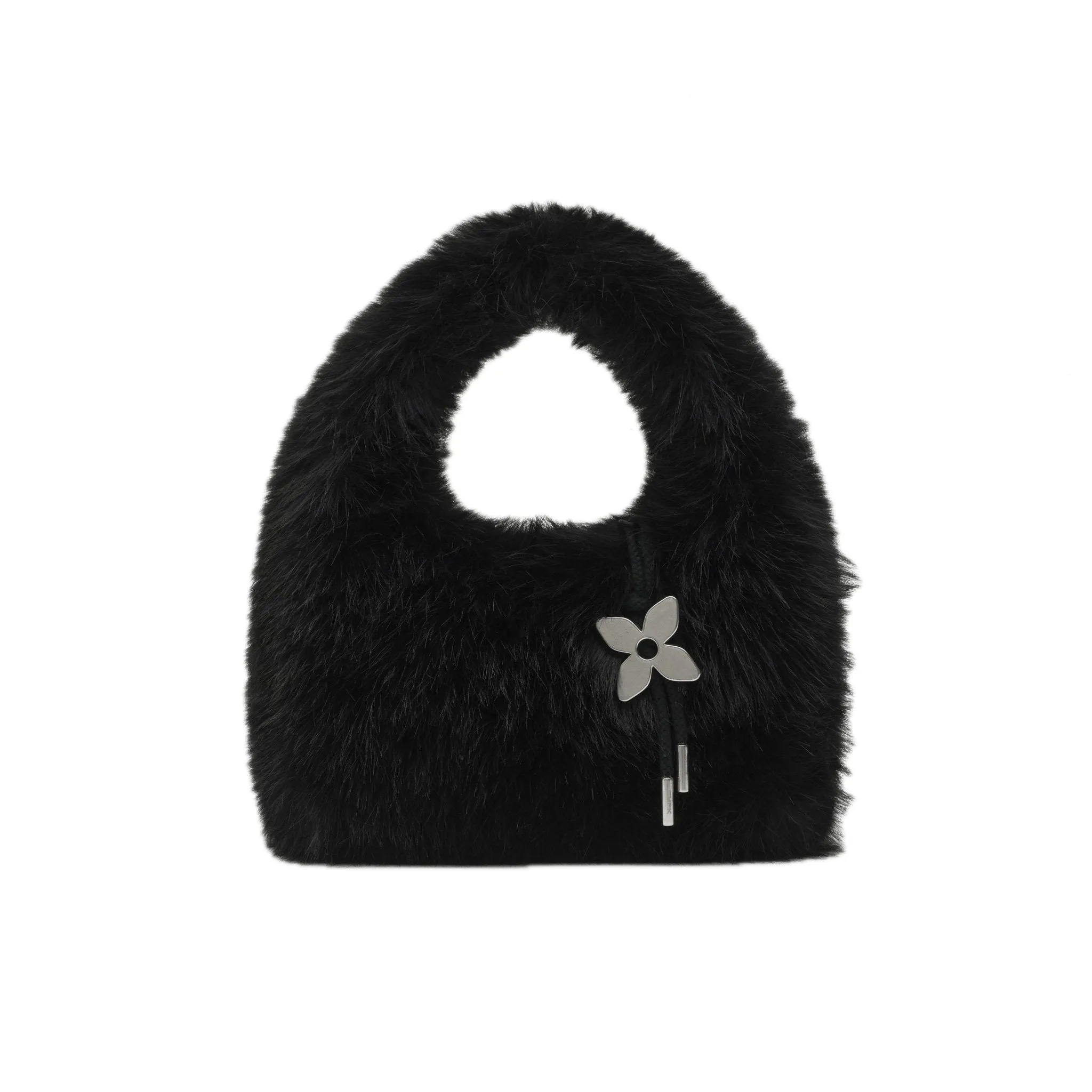 Compass Cobble Small Bag In Black