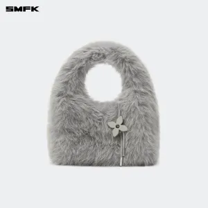 Compass Cobble Small Bag In Gray