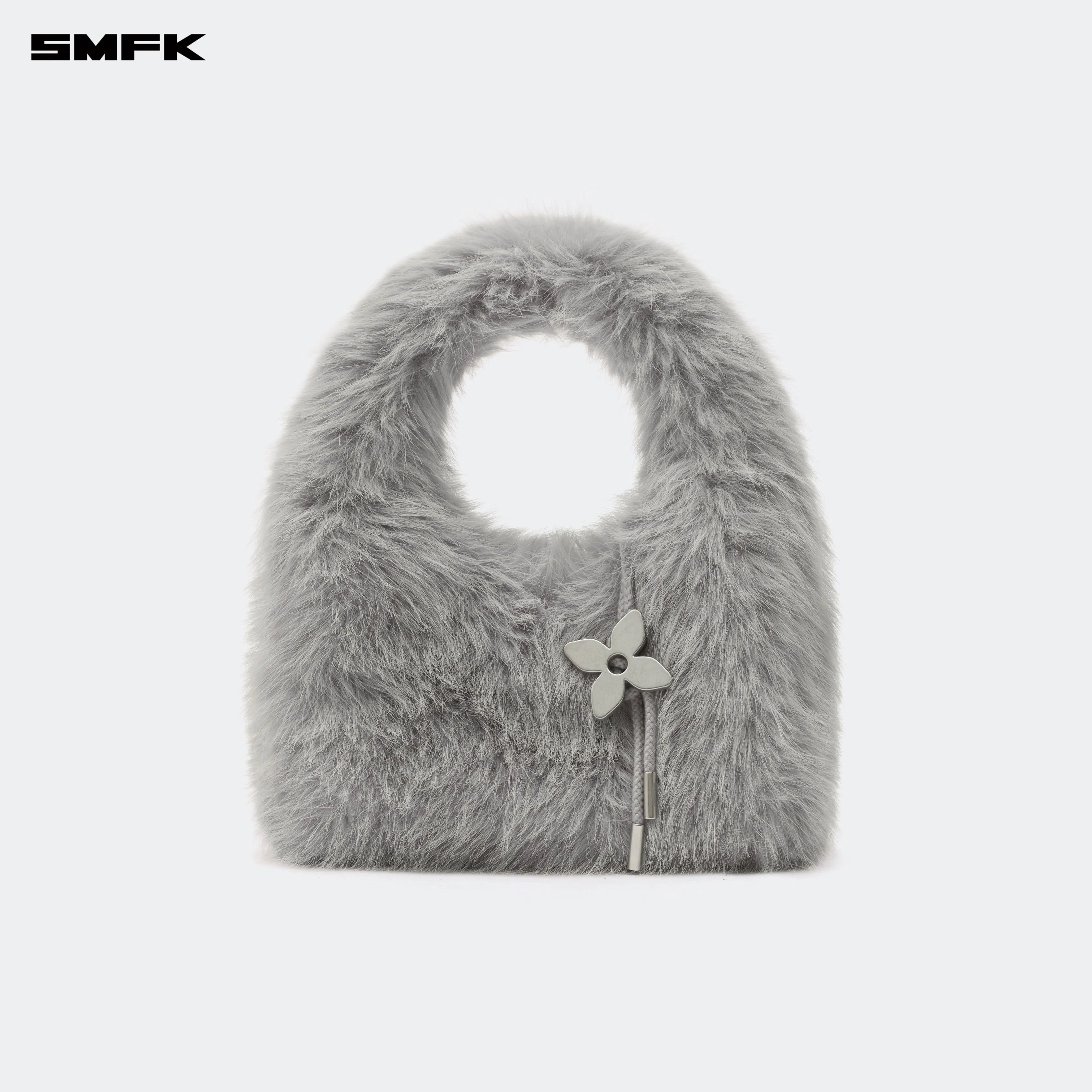 Compass Cobble Small Bag In Gray