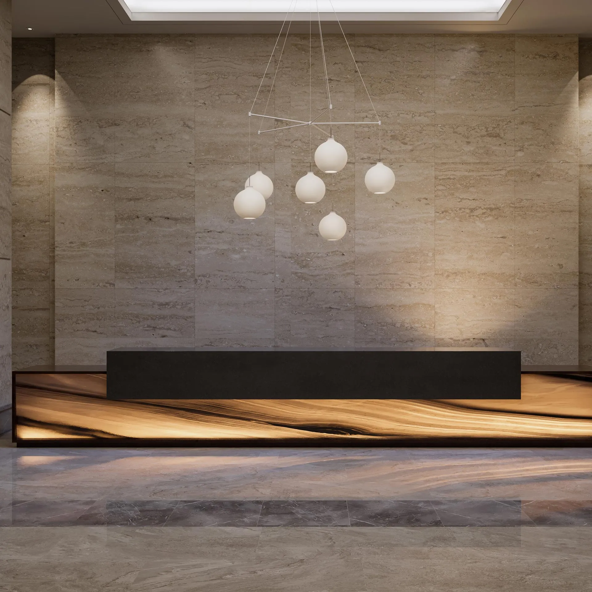 Dependant 6-Circular Suspension System by Louis Poulsen
