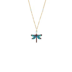 Dragonfly Dreams Necklace in Turquoise