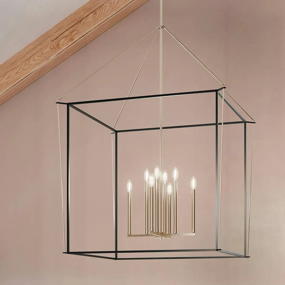 Eisley 50" 8-Light 2-Tier Foyer Pendant