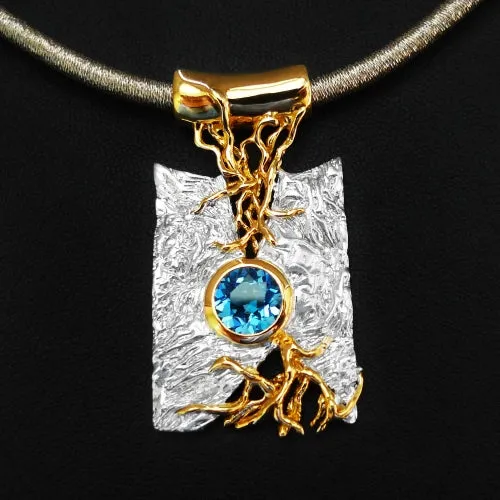 Electric Roots Sterling Silver Pendant