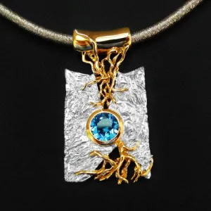 Electric Roots Sterling Silver Pendant