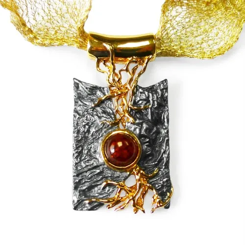 Electric Roots Sterling Silver Pendant