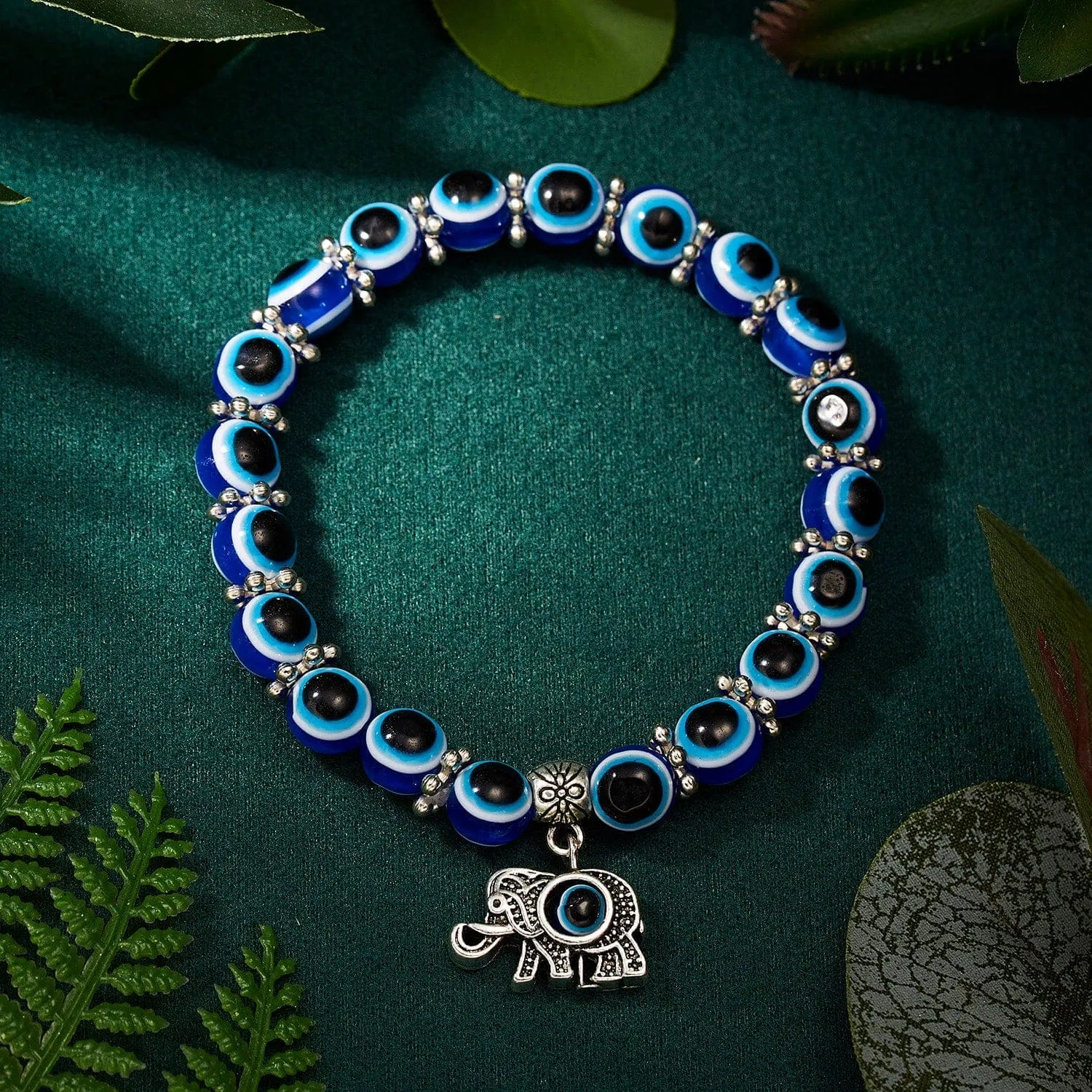 Evil Eye Handmade Beaded Bracelet