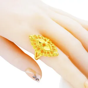 Fashion Woman Girl Party Birthday Wedding Gift Vintage Ring Size: Resizable S4935823