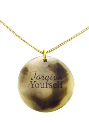 'Forgive Yourself' Grace Note Necklace