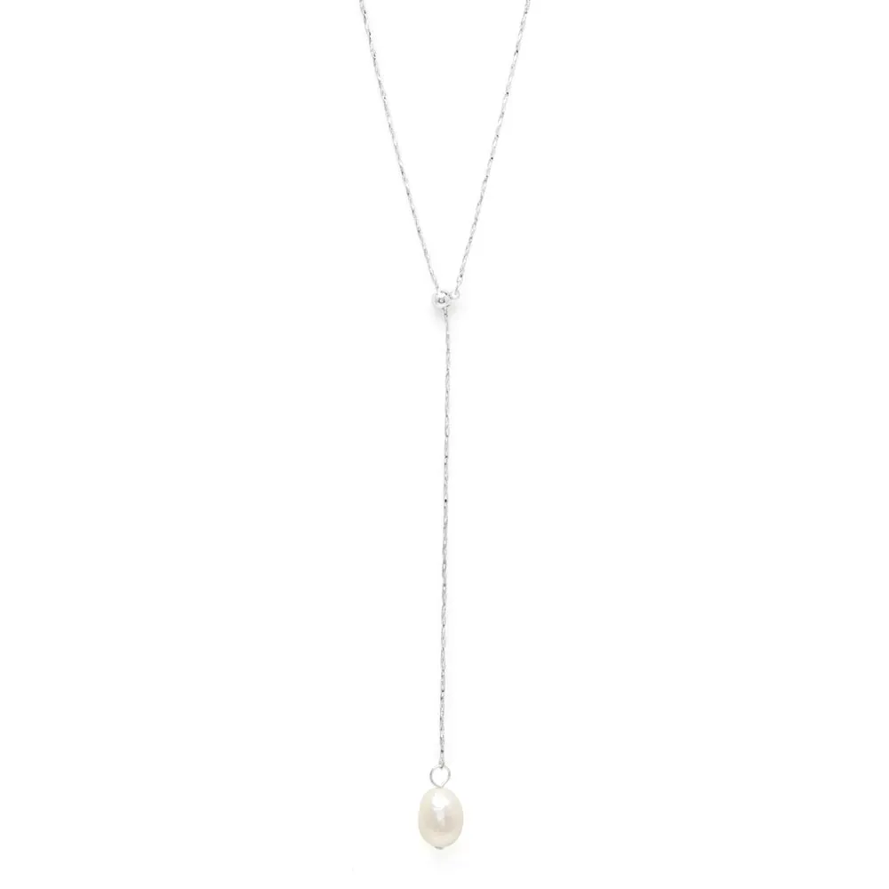 Freshwater Pearl Adjustable Y Necklace