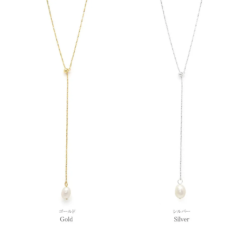 Freshwater Pearl Adjustable Y Necklace