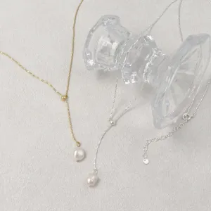 Freshwater Pearl Adjustable Y Necklace