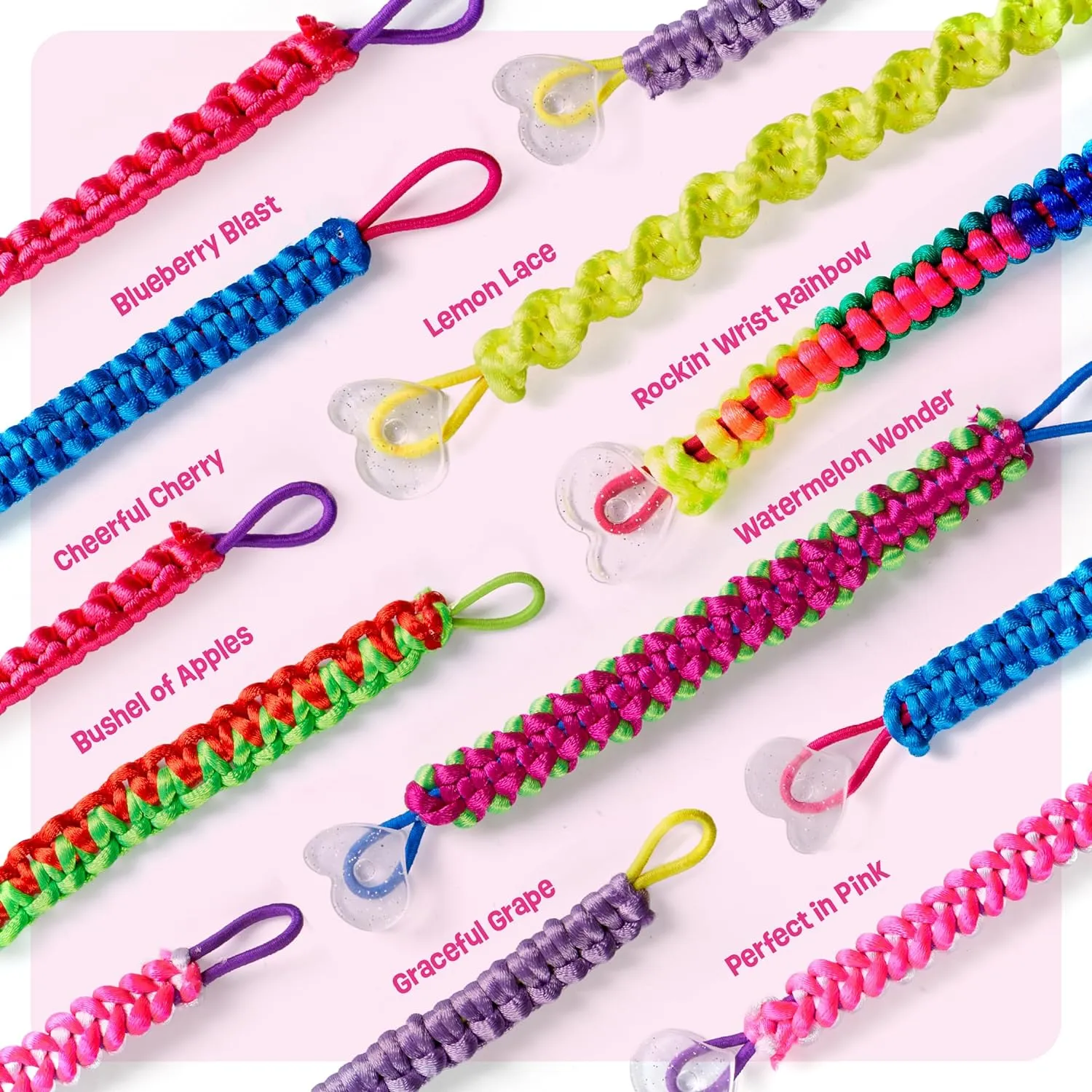 Friendship Bracelet Making Kit for Girls Ages 8, 9, 10, 11, 12