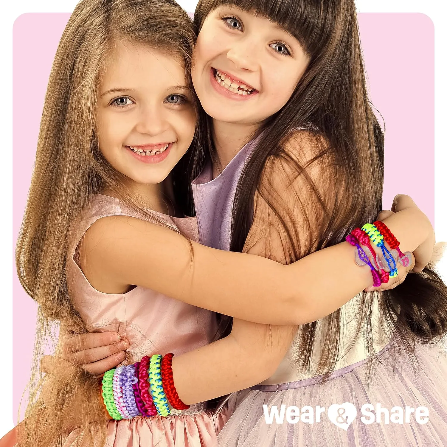Friendship Bracelet Making Kit for Girls Ages 8, 9, 10, 11, 12