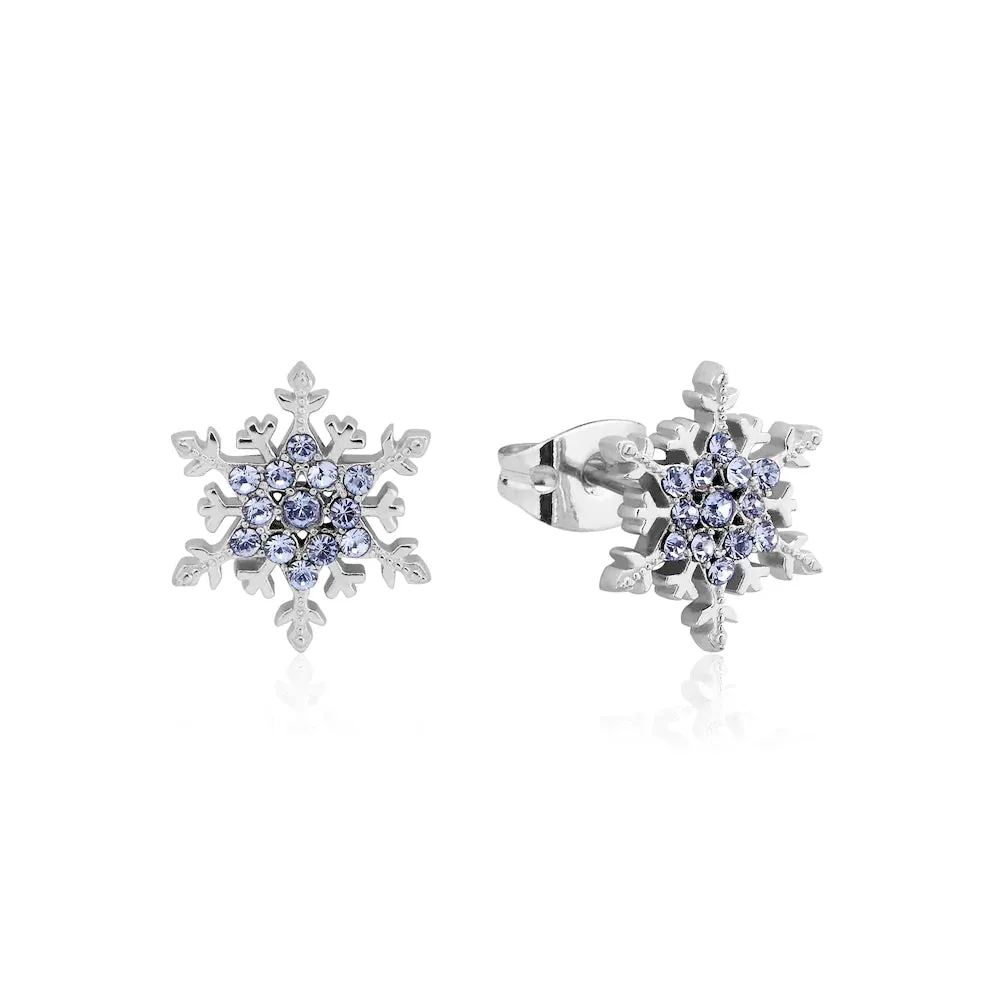 Frozen - Elsa Snowflake - Necklace & Stud Earring