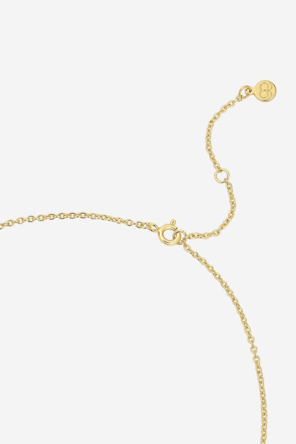 Gorjana Crew Interlocking Necklace Gold