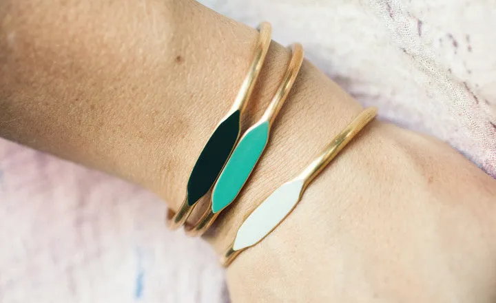 GREEN TRIO BRACELETS