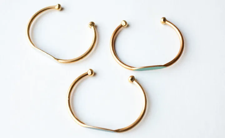GREEN TRIO BRACELETS