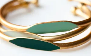 GREEN TRIO BRACELETS