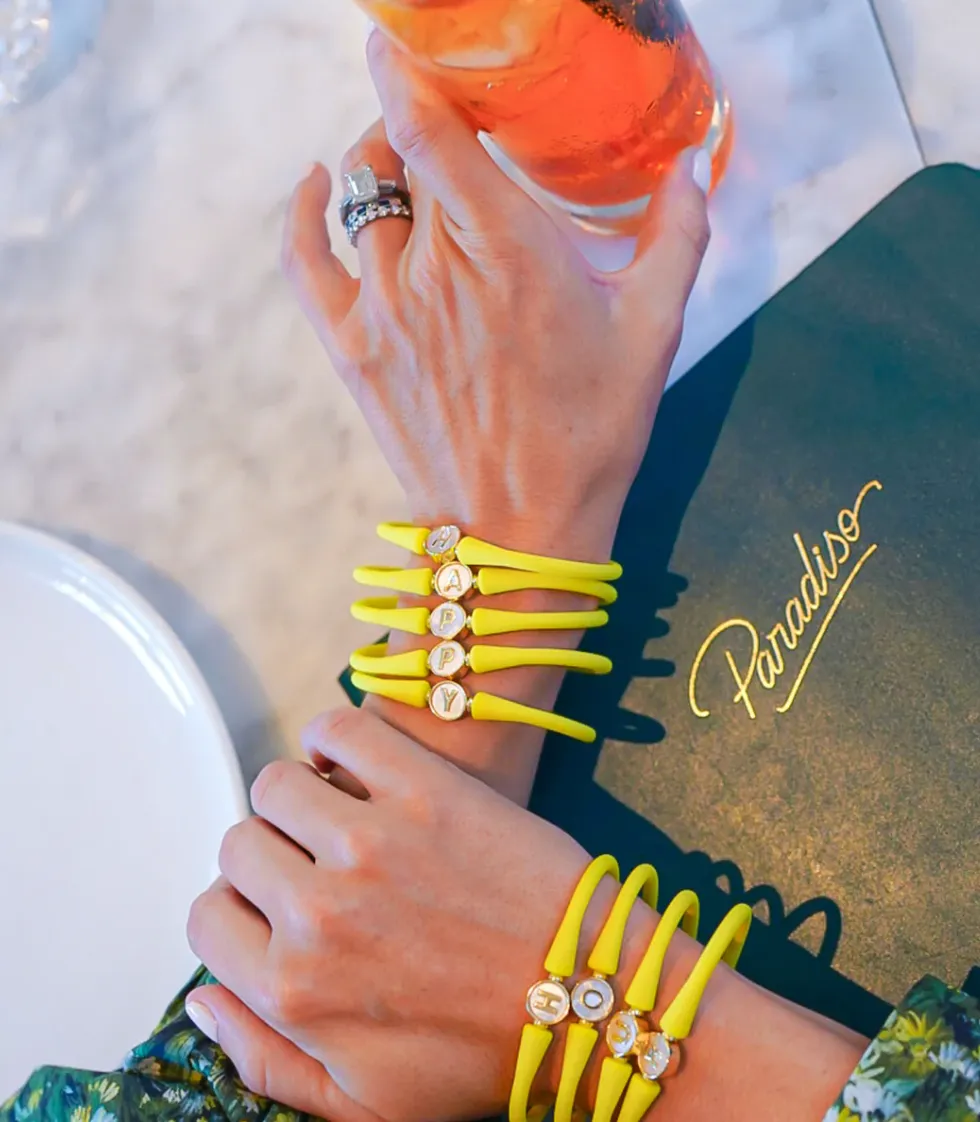 Gresham La Tua Storia Letter Bracelets O-U