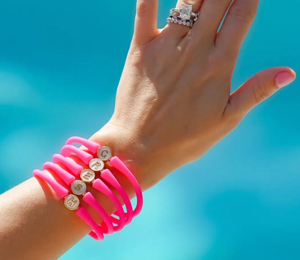 Gresham La Tua Storia Letter Bracelets O-U